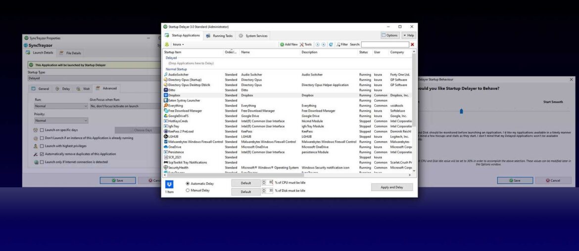 How to Optimize Windows Boot With Startup Delayer