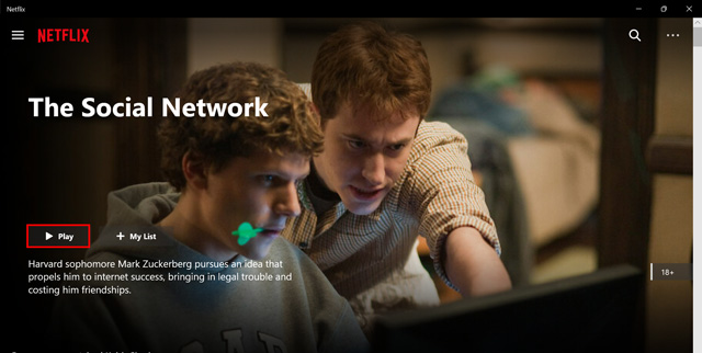 play any movie on Netflix windows and Mac application