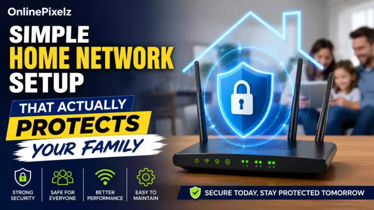 Simple Home Network Setup That Actually Protects Your Family